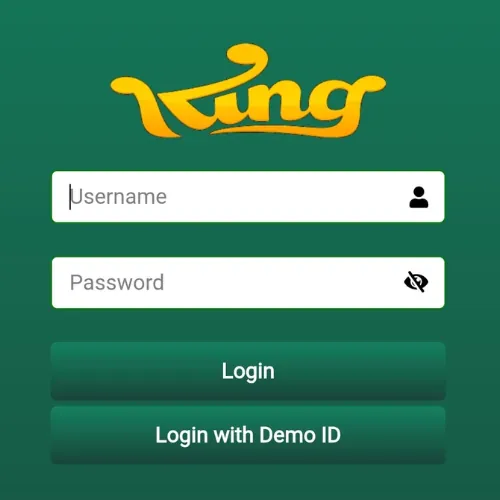 Kingexch365 ID login screen